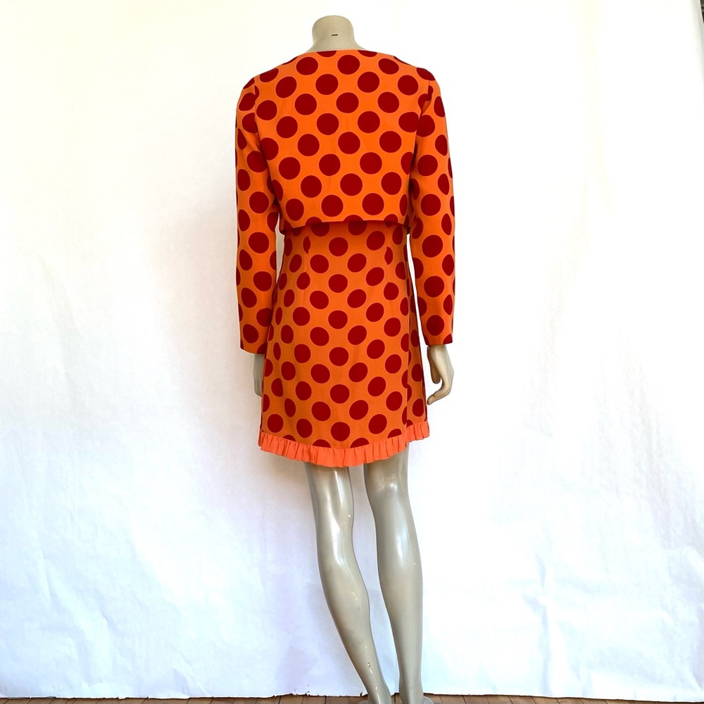 PIN UP GIRL 2 Piece Polkadot Outfit - Picture 4 of 16